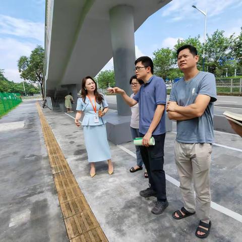 松福大道共建花园现场勘察及问卷调查