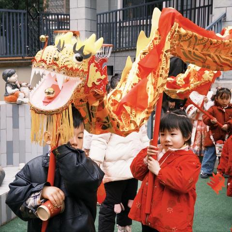 【芝幼雅闻】策马“趣”庙会——记青油幼芝竹园区年俗节系列活动