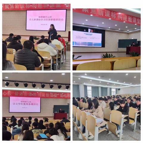 研语绽芳华      聚力共成长———柏林镇三年级语文组集备教研活动