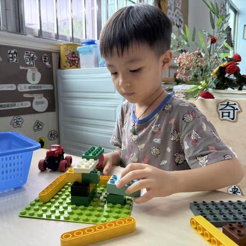 大二班今日区域活动日常