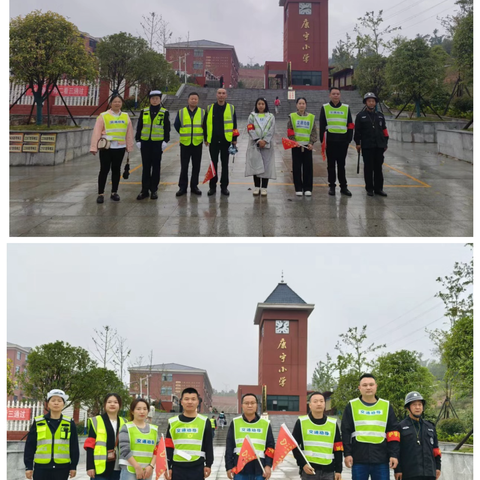 为爱站岗，用心护学 ——平舆思源实验学校警校互建护学岗