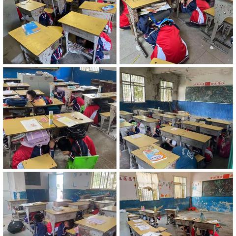 应急有方，遇险不慌——杨埠镇汤源小学开展防地震应急演练活动