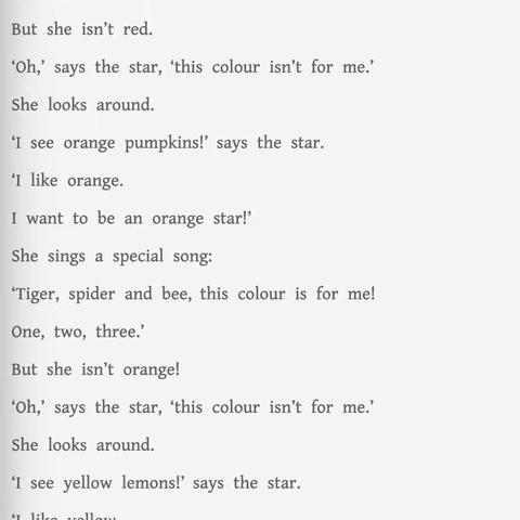 The star and colour