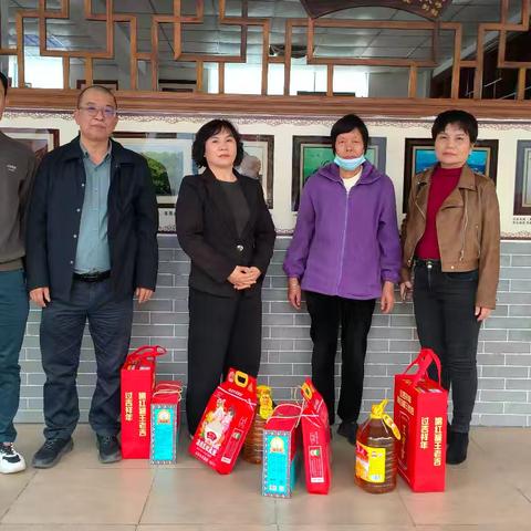 冬日暖阳,情暖人心——那大镇中心学校工会慰问困难职工活动