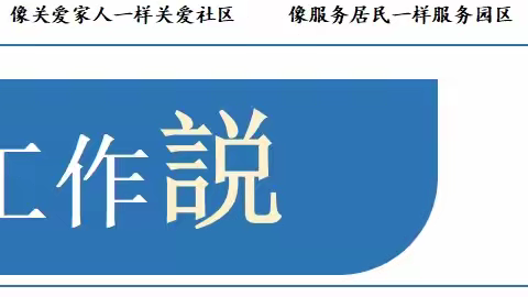 绿地汇社区2024年第27周工作周报