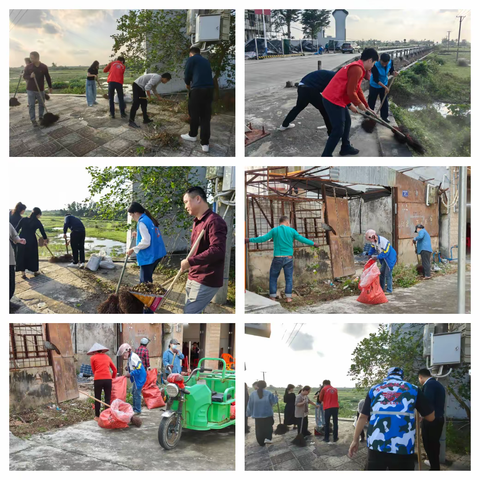 公坡镇开展12月爱国卫生运动大扫除活动