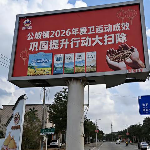 公坡镇2026年爱国卫生运动成效巩固提升行动大扫除