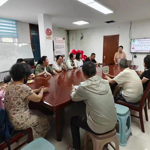 千佛山街道.千东社区—梳养颐年·慢病安行科普健康行动