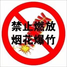 禁燃烟花爆竹倡议书