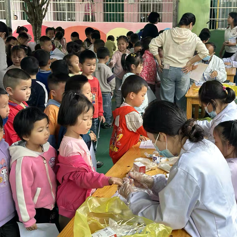【健康守护，﻿从体检开始】 ‍文明瑶族乡中心幼儿园健康体检活动
