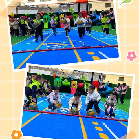 “萌娃运动趣多多，健康成长向前冲”——唐尕川幼儿园中班年级组户外游戏活动剪影