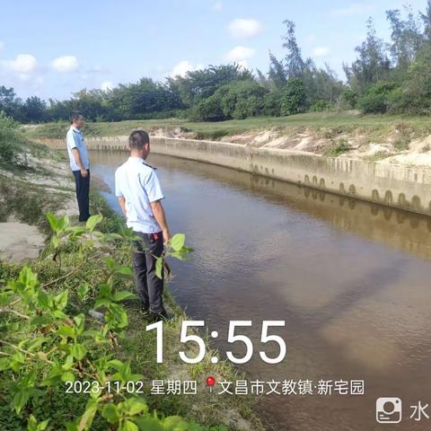 龙楼工作组开展执法巡查工作（2023年11月2日）