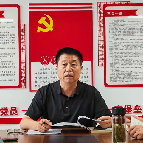 邯郸市应急管理局二级调研员成云祥召开分管科室工作会