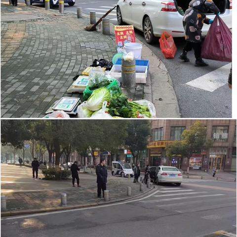 汉阳区晴川街道《门前三包》工作简报