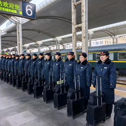 🌺用心提升服务质量 让春运出行更美好🌺 客运一队K683/4-1组标准化作业流程展示