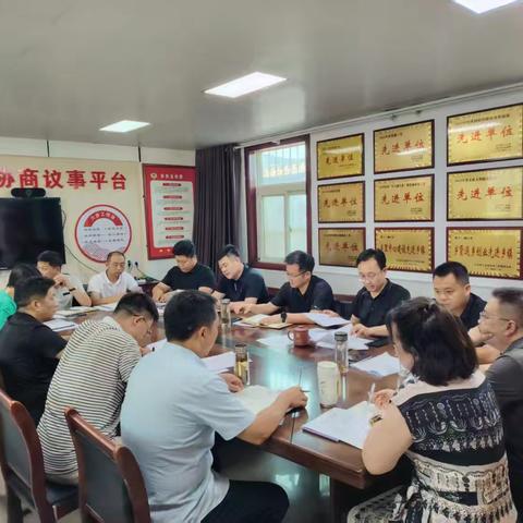 县政协副主席李志伟到涧口乡调研指导村级后备力量储备培养、防汛等重点工作