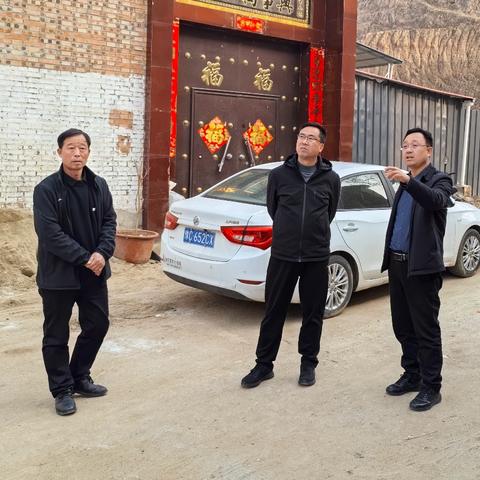 县政府副县长、公安局长盛建立到涧口乡督导当前重点工作