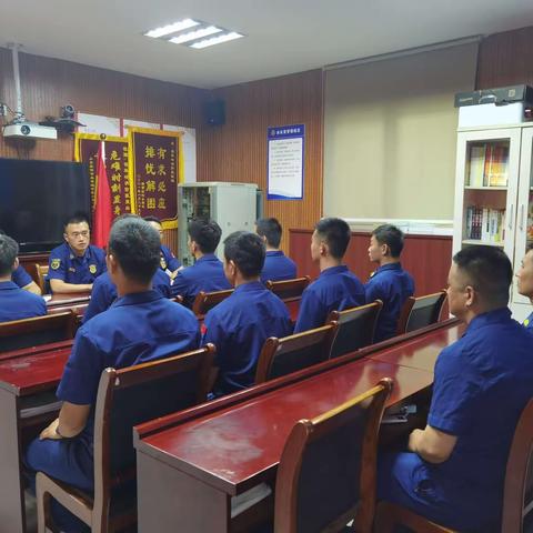 落实战备制度，枕戈待旦保平安——市北大队错埠岭消防救援站全力做好执勤战备工作