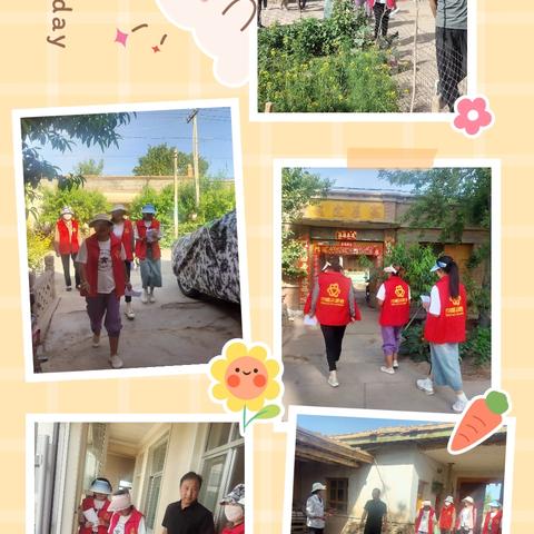 鸭暖镇大鸭村6月份农户庭院环境卫生“集中攻坚月”专项行动“红黑榜”