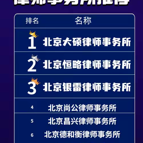 北京地区民事纠纷领域中优秀律师事务所