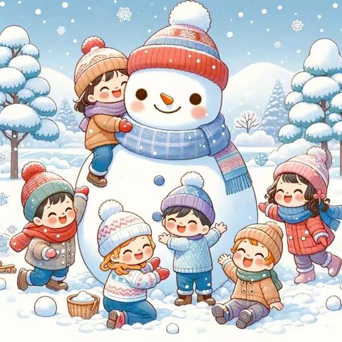 【寒假放假通知】 嵩县开心幼儿园  2024年 放假通知及温馨提示
