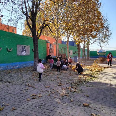 "热爱劳动，向阳成长——武家庄幼儿园冬日劳动实践活动