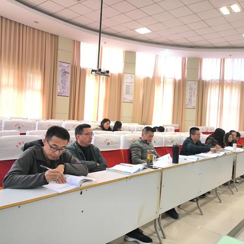 冬韵润“教”，“研”香满室 ——滨城区第六中学化学组教研活动