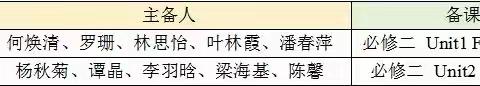 向青草更青处，慢溯——2023年秋季期12月英语科组活动