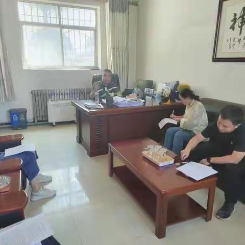 青化砭财政所村级账务检查整改交流会