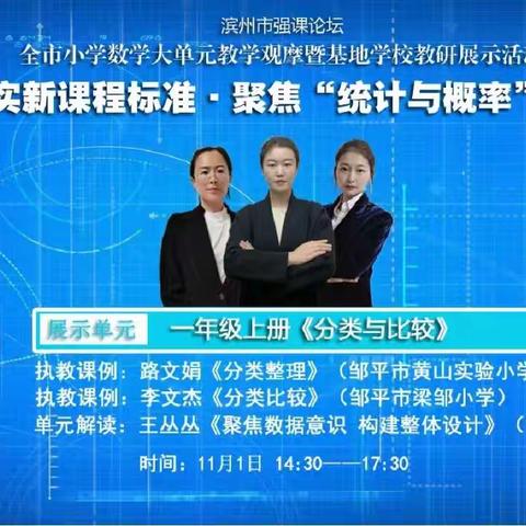 聚焦“统计与概率”，寻求数学教育之美---沾化区第二实验小学教育集团数学教育活动纪实