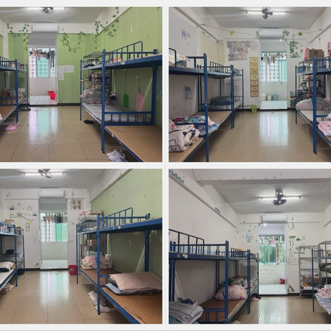 “宿”说温馨，“寓”见美好—琼海市嘉积第二中学开展10月份“月优宿舍”评比活动