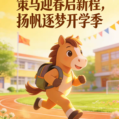 策马迎春启新程，扬帆逐梦开学季 ——榴园镇学区开学前温馨提示