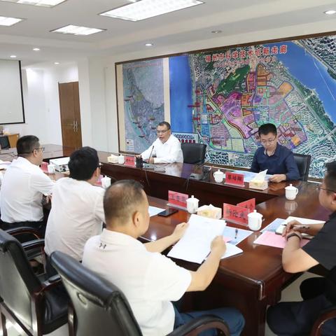 仓山区主要领导调研金山科创走廊片区项目指挥部