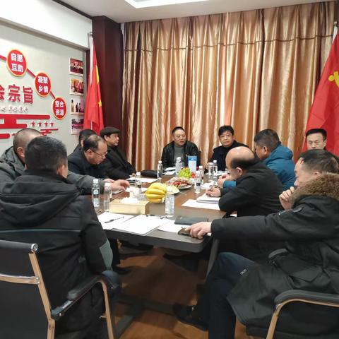 洪江区宝庆商会传达学习两会精神