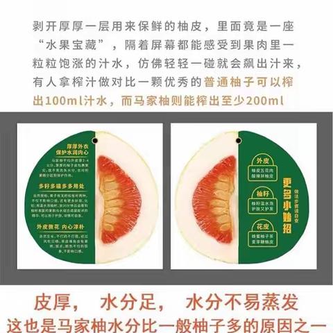 江西特产广丰马家柚