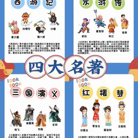 “读经典名著，品百味人生”甘沟中心小学《四大名著》读书交流必选活动