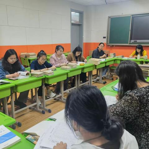 绚烂春日 深耕教研——建北小学语文组教研活动