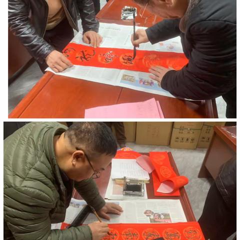 丛台区残联开展“写春联、送祝福”助残服务活动