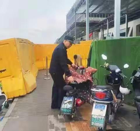 整治非机动车乱停放，营造文明出行环境