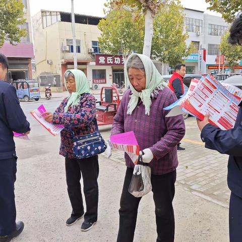 南彰镇开展“反XJ、反诈骗”宣传活动