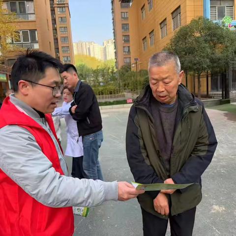 吴家堡街道毕塬路社区开展“垃圾分类宣传进小区绿色环保理念我践行”活动