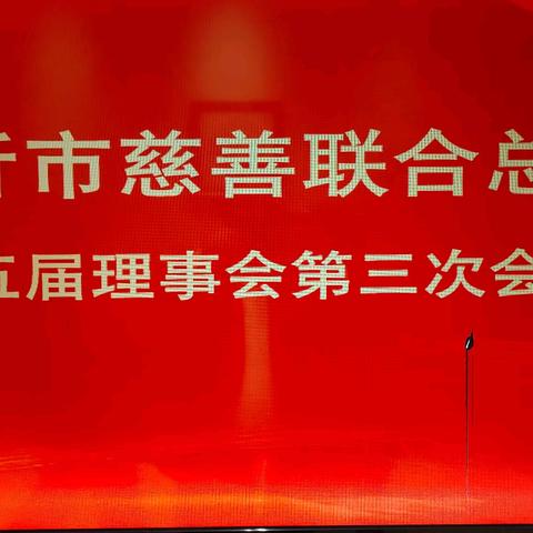 热烈祝贺金国平队长参加市慈善联合总会第五届理事会第三次会议并当选临沂市慈善联合总会理事