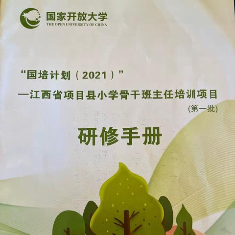 （2021）江西省项目县小学骨干班主任培训项目 第三小组研修记录五