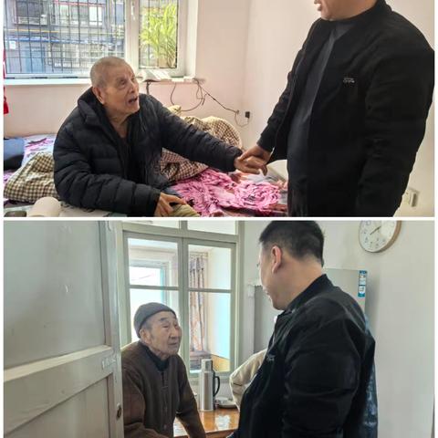 “五一”国际劳动节走访慰问离休老干部