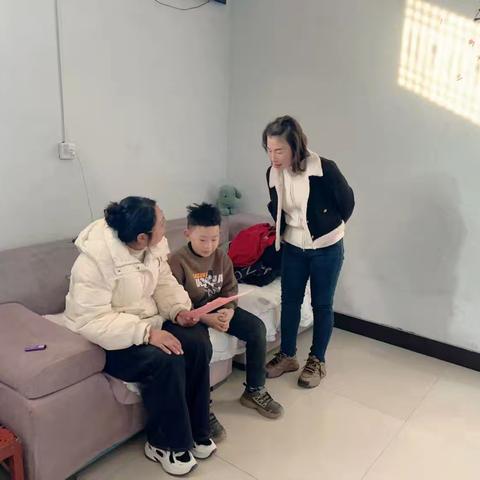 家访，一场冬日的温暖遇见