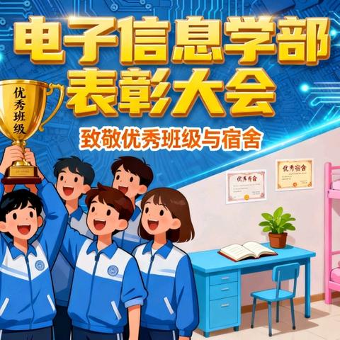 以标兵为炬，向优秀看齐——电子信息学部军训优秀班级和文明寝室表彰纪实