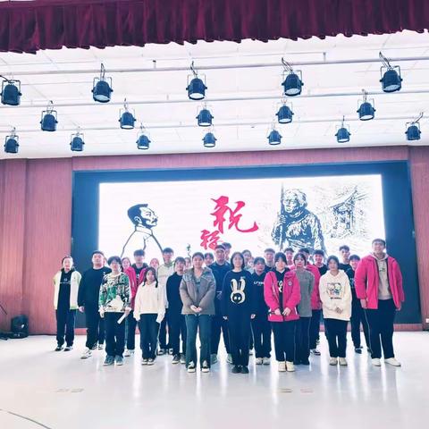 林东九中话剧社—首演《祝福》完美收官