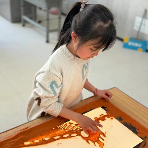 3.20沙画课堂《万里长城》