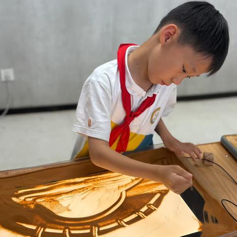 4.27 沙画课堂：《小桥流水》