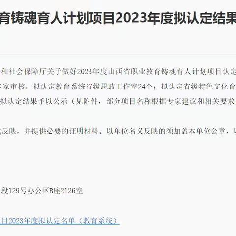 商务教学部成功申报6个省级思政微课